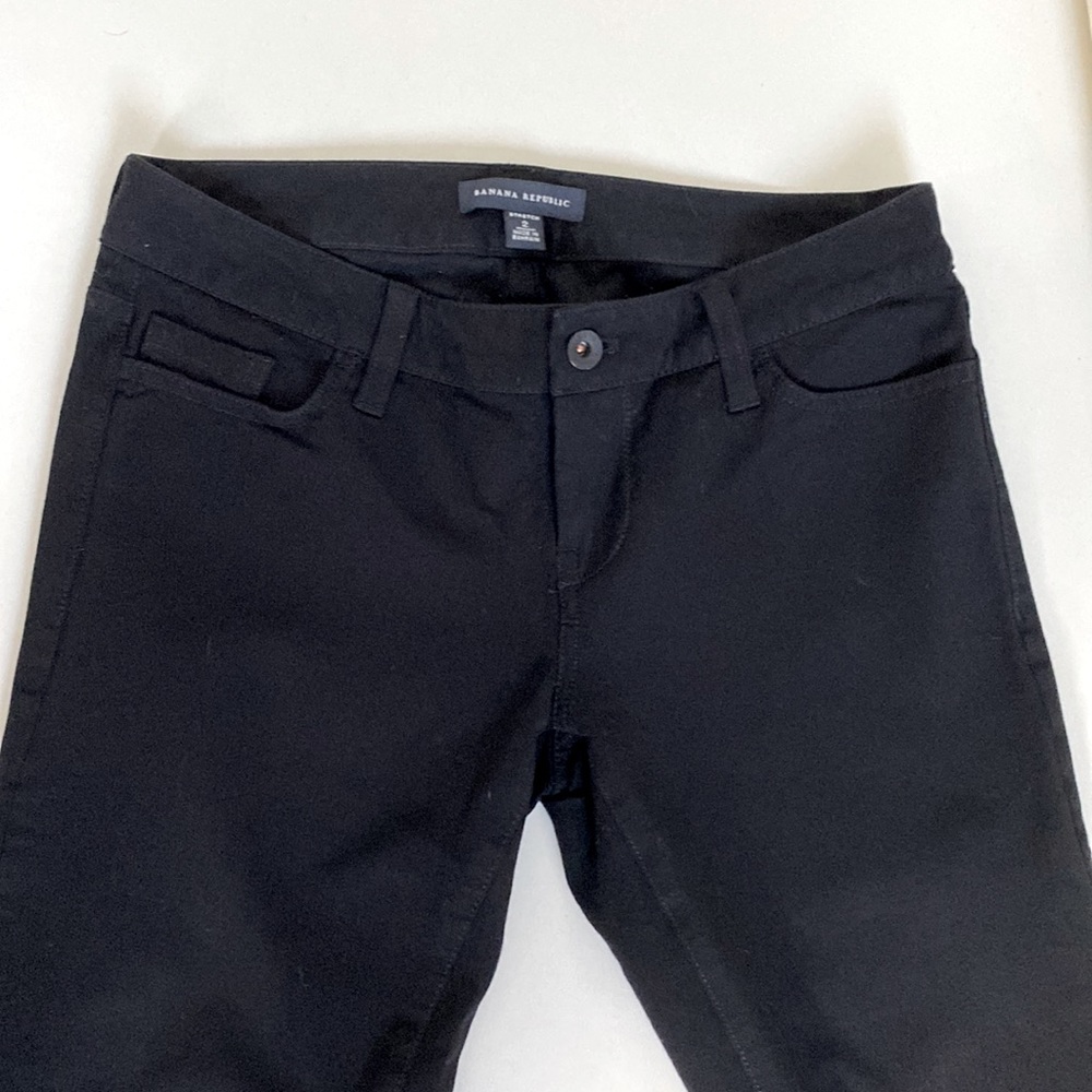 Banana Republic Black Stretch Skinny Jeans
